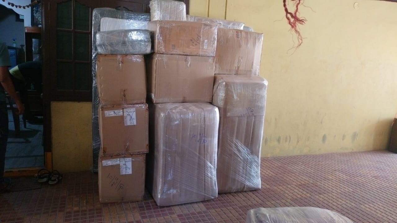 DTC International Packers Packed cartons ready for movement